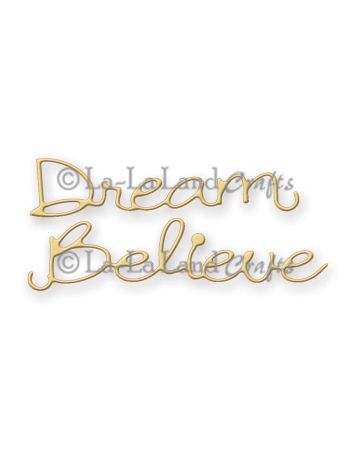 La-La Land Crafts - Dream - Believe - Cuts